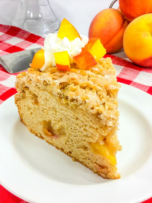 Peach Coffee Cake