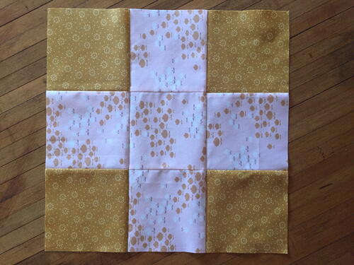 Plus Sign Quilt Block