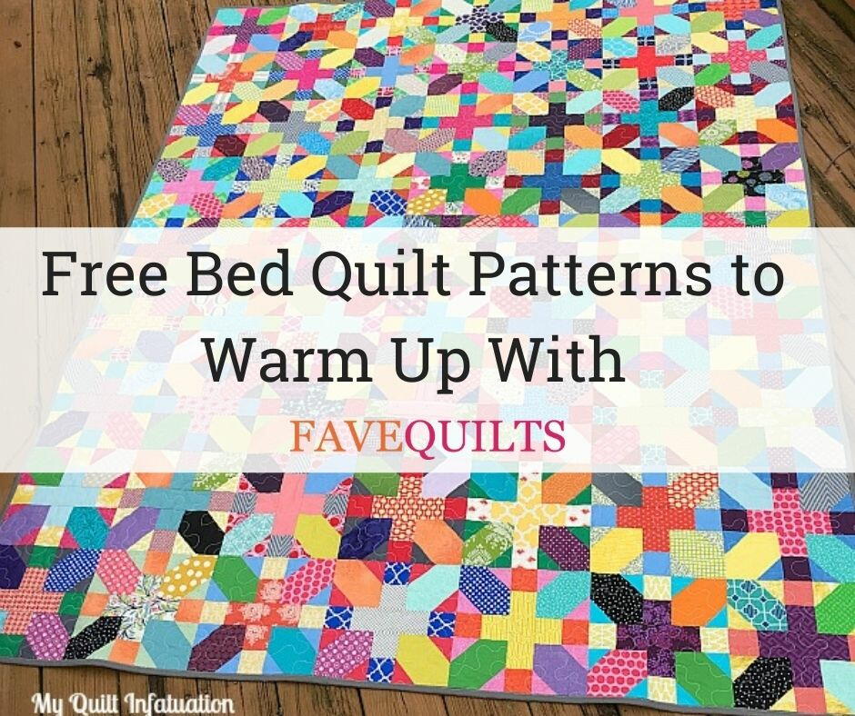 30 Free Bed Quilt Patterns To Warm Up, Free Bookcase Quilt Block Patterns