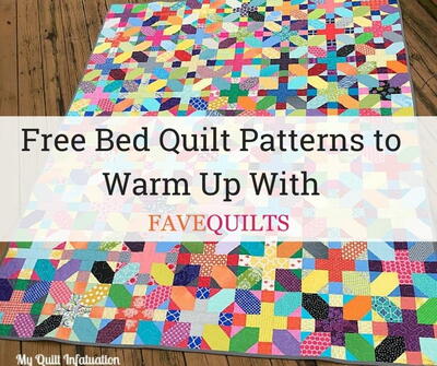 30 Free Bed Quilt Patterns to Warm Up With