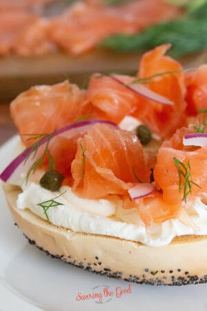 Salmon Lox Recipe. Make Your Own Bagels And Lox For Sunday Brunch.