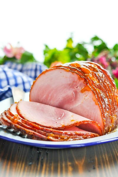 5-Ingredient Apricot Glazed Ham