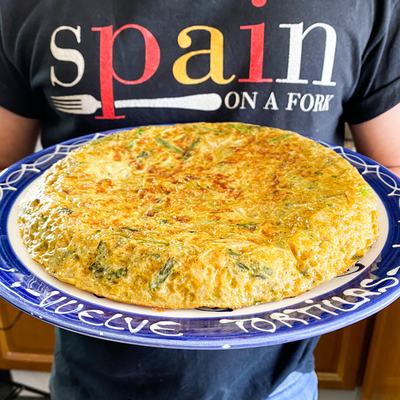 Spanish Asparagus Tortilla | Tortilla De Espárragos Trigueros Recipe