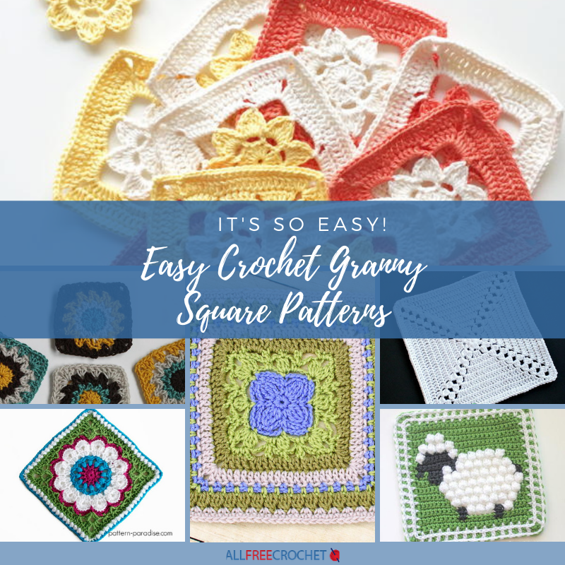 Easy Crochet Granny Square Patterns: Charming Granny Square