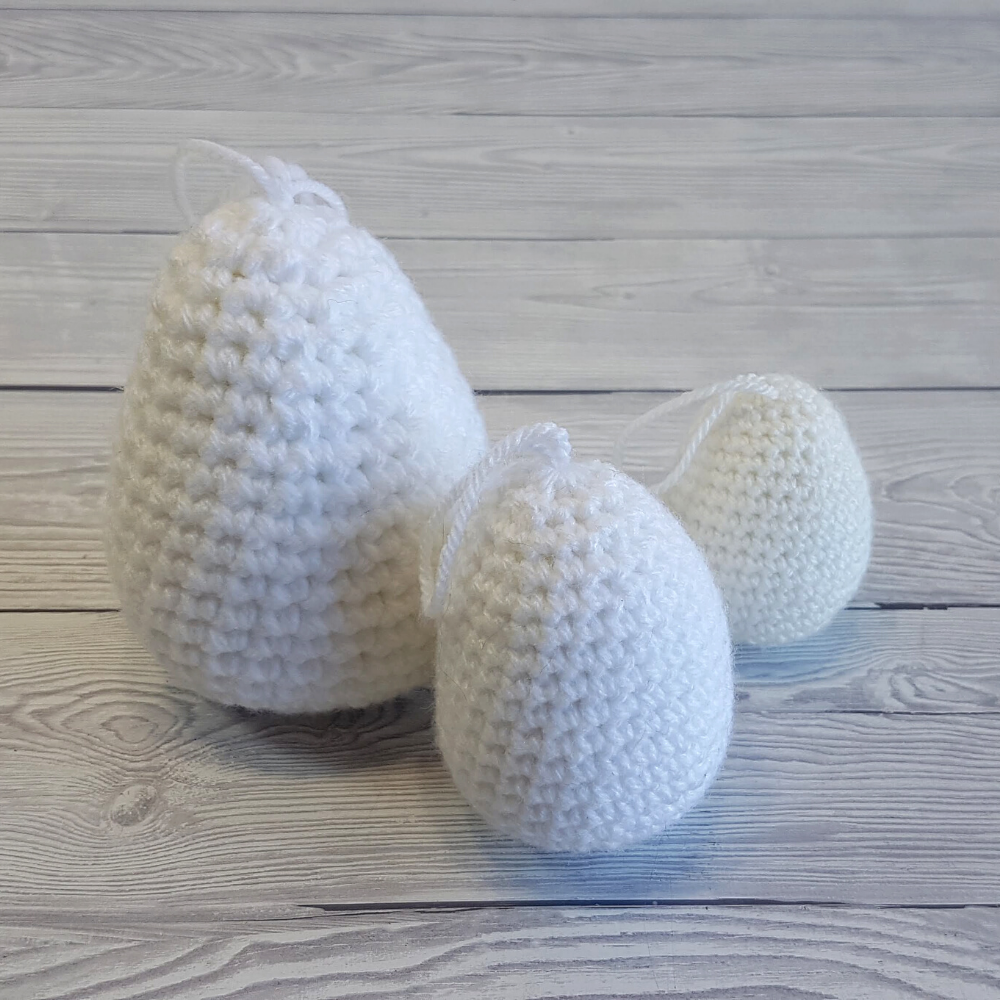 Basic Easter Egg Shape Crochet Pattern | AllFreeCrochet.com