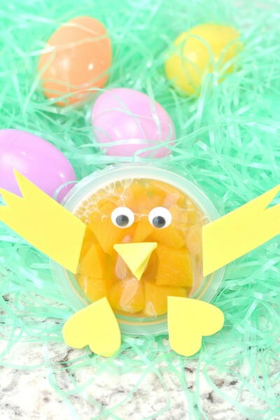 Fruit Cup Chick Craft