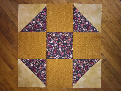 Shoofly Quilt Block