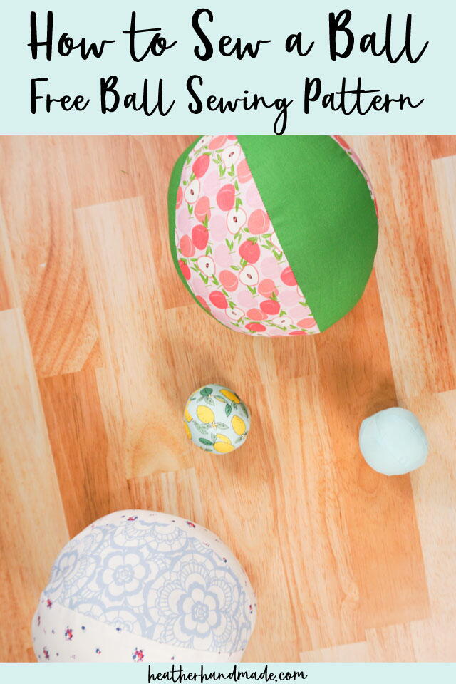 How To Sew A Ball Free Ball Sewing Pattern