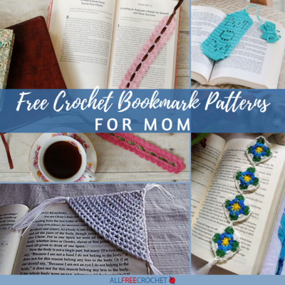 22 Free Crochet Bookmark Patterns for Mother's Day