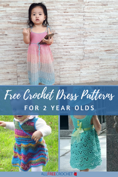 38 Free Crochet Dress Patterns for 2 Year Olds