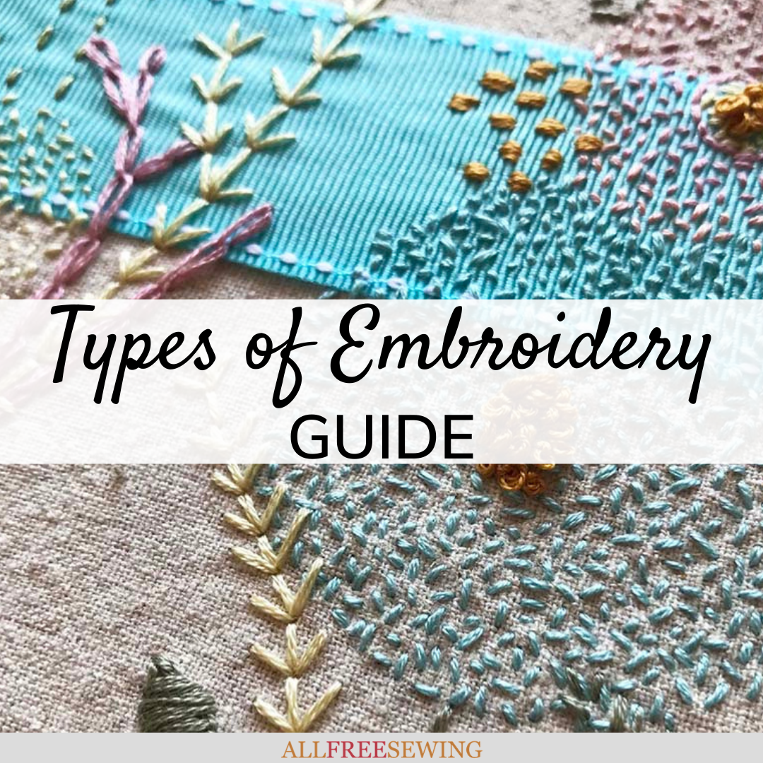 Different types of embroidery full guide  allmmfclsewingcom Different types of embroidery full guide  allmmfclsewingcom