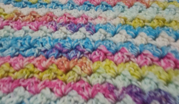 Shell Stitch Blanket