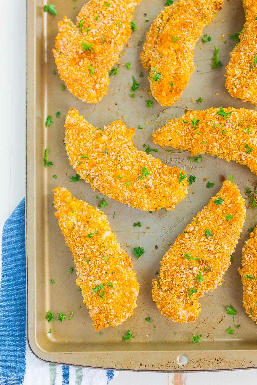 Easy Baked Chicken Tenders | FaveSouthernRecipes.com