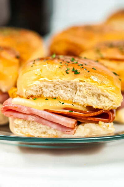 Easy Ham And Cheese Sliders (oven Or Air Fryer)