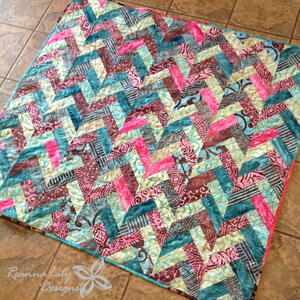 Jelly Roll Braid Quilt