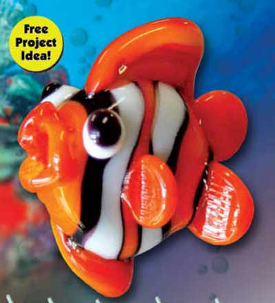 Nemo Fish Glass Bead