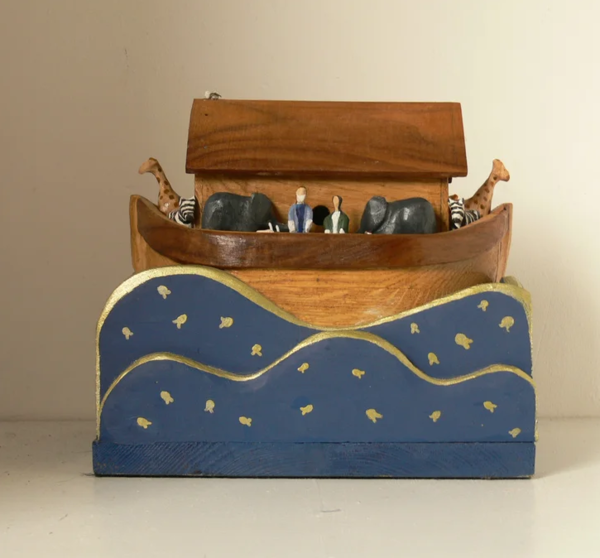 Upcycled Wood Noahs Ark Project