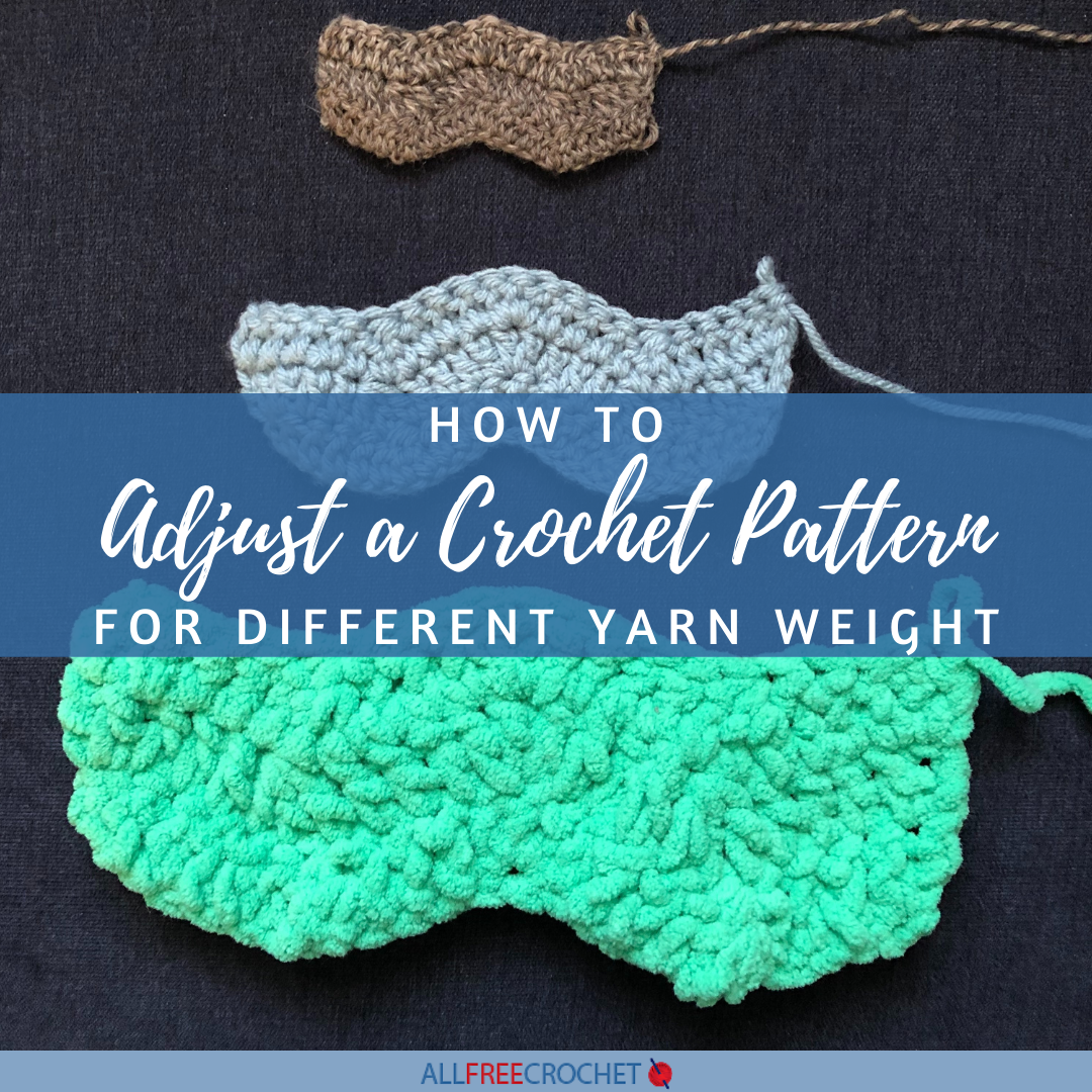 How to Crochet With Different Yarn Weights