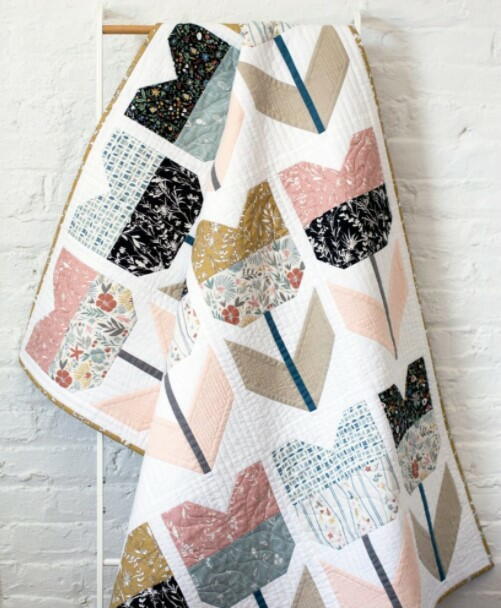 Tulip Garden Quilt Pattern