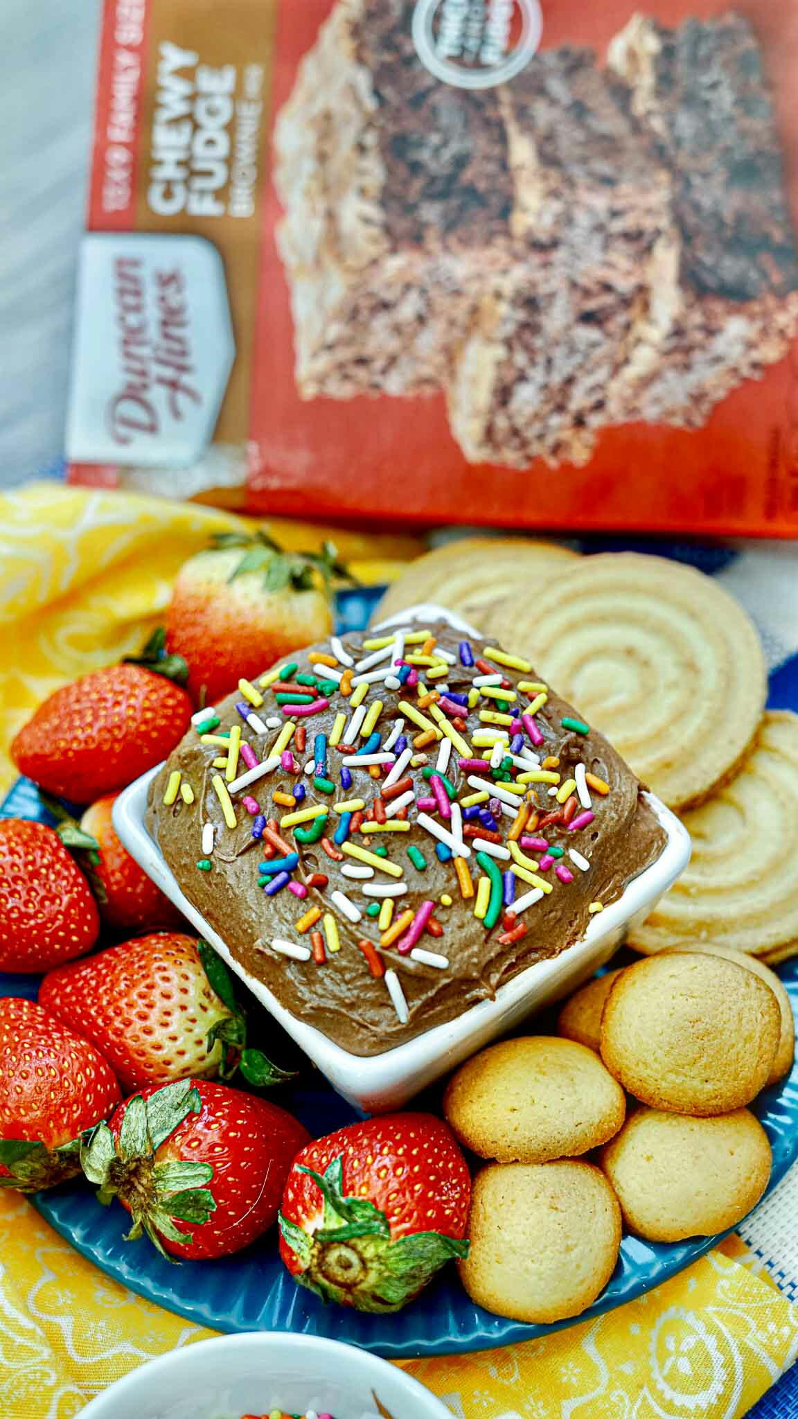 Easy Brownie Dip
