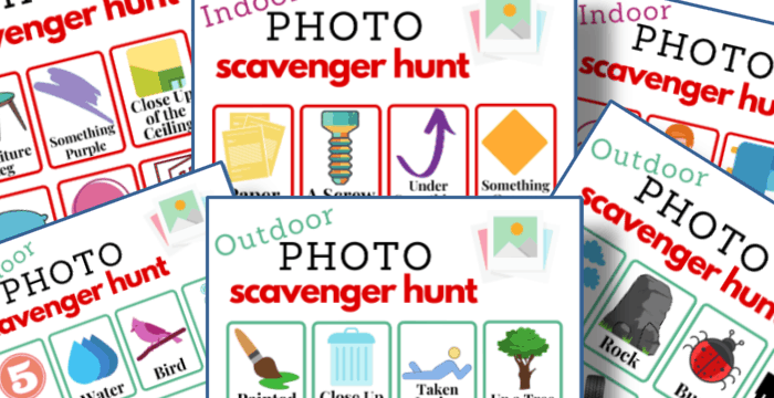 Photo Scavenger Hunt | AllFreePaperCrafts.com