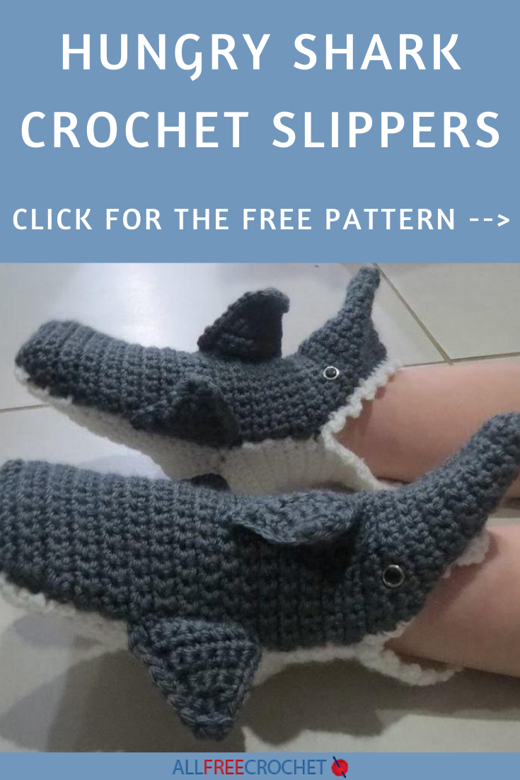 Crochet baby shark booties 2025 free pattern