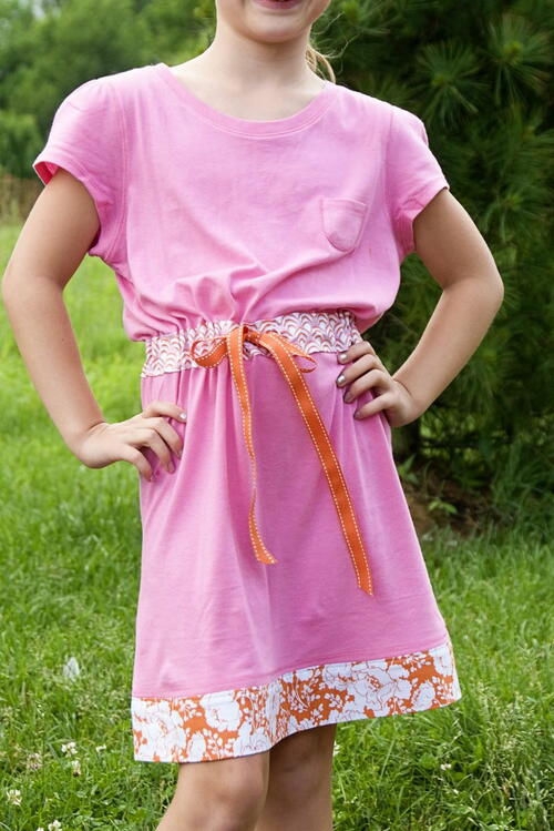 Two Tee Shirt Summer Dress | AllFreeSewing.com