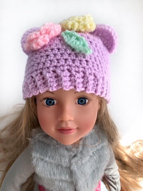 Cutie Bear Doll Hat