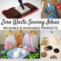35 Zero Waste Sewing Ideas (Reusable Products!)