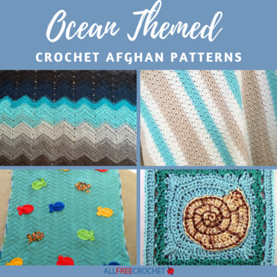 Sea to Shining Sea 15 Ocean Themed Crochet Afghan Patterns