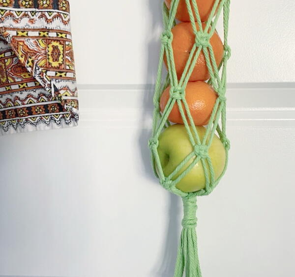 Macramé Hanging Produce Bag