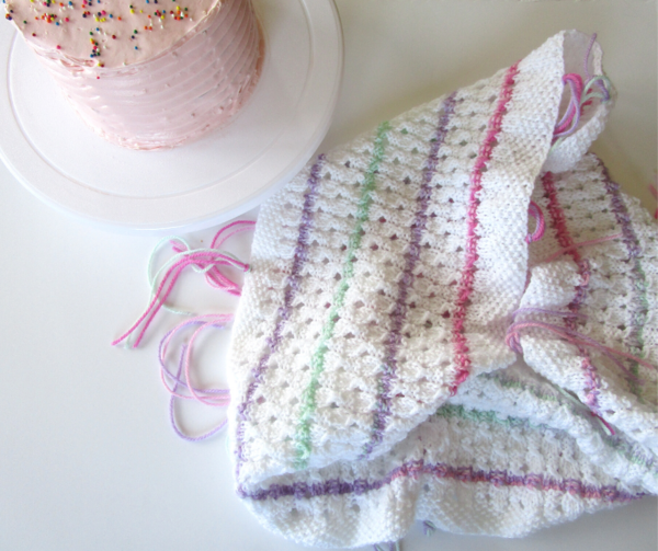 Birthday Cake Infinity Scarf