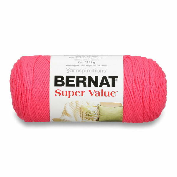 Peony Pink Bernat Super Value Yarn Giveaway