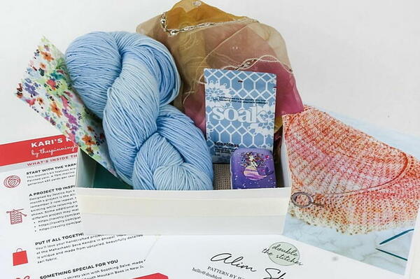Luscious Llama Yarn & Self-Care Knitting Set Giveaway
