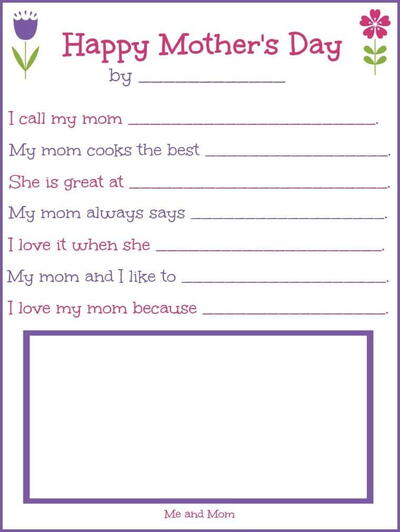 Mother’s Day Printable Gift