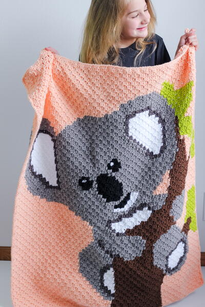 Koala C2c Blanket