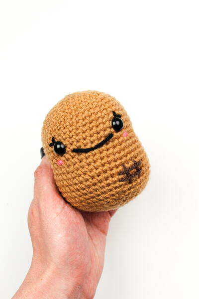 Pete the Potato: Crochet pattern