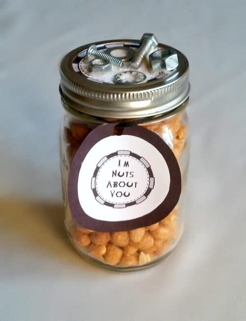 Diy Father’s Day Gift – I’m Nuts About You