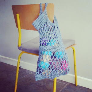 Crochet Market Bag Easy Free Pattern