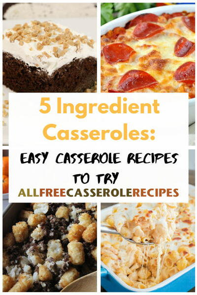 5 Ingredient Casseroles: 23 Easy Casserole Recipes to Try