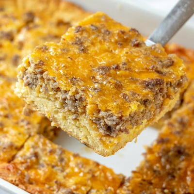 Sausage Breakfast Casserole | AllFreeCasseroleRecipes.com