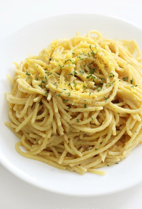 Vegan Pasta Al Limone (glutenfree, Allergyfree