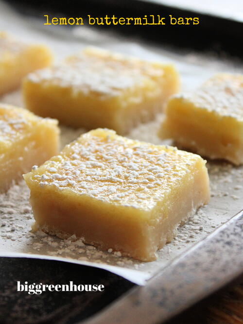 Lemon Buttermilk Bars