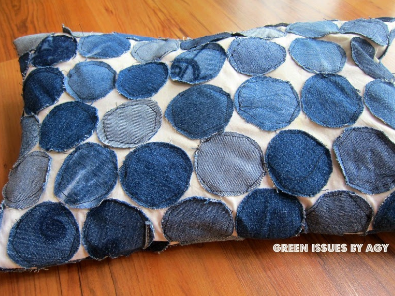 Denim clearance pillow case