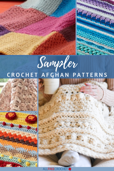 12 Free Crochet Sampler Afghan Patterns