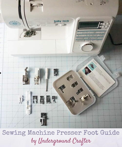 Sewing Machine Presser Foot Guide