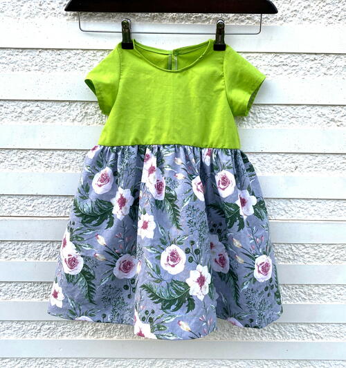 How To Make A Gathered Dress For Girls Without A Pattern