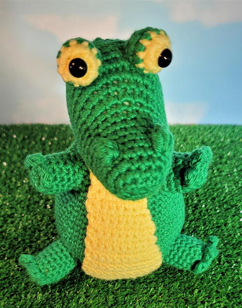 Baby Gator Amigurumi