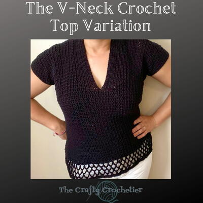 The Easy V-neck Top Variation 