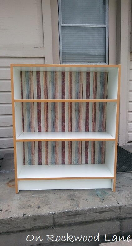 Wrapping Paper Bookshelf